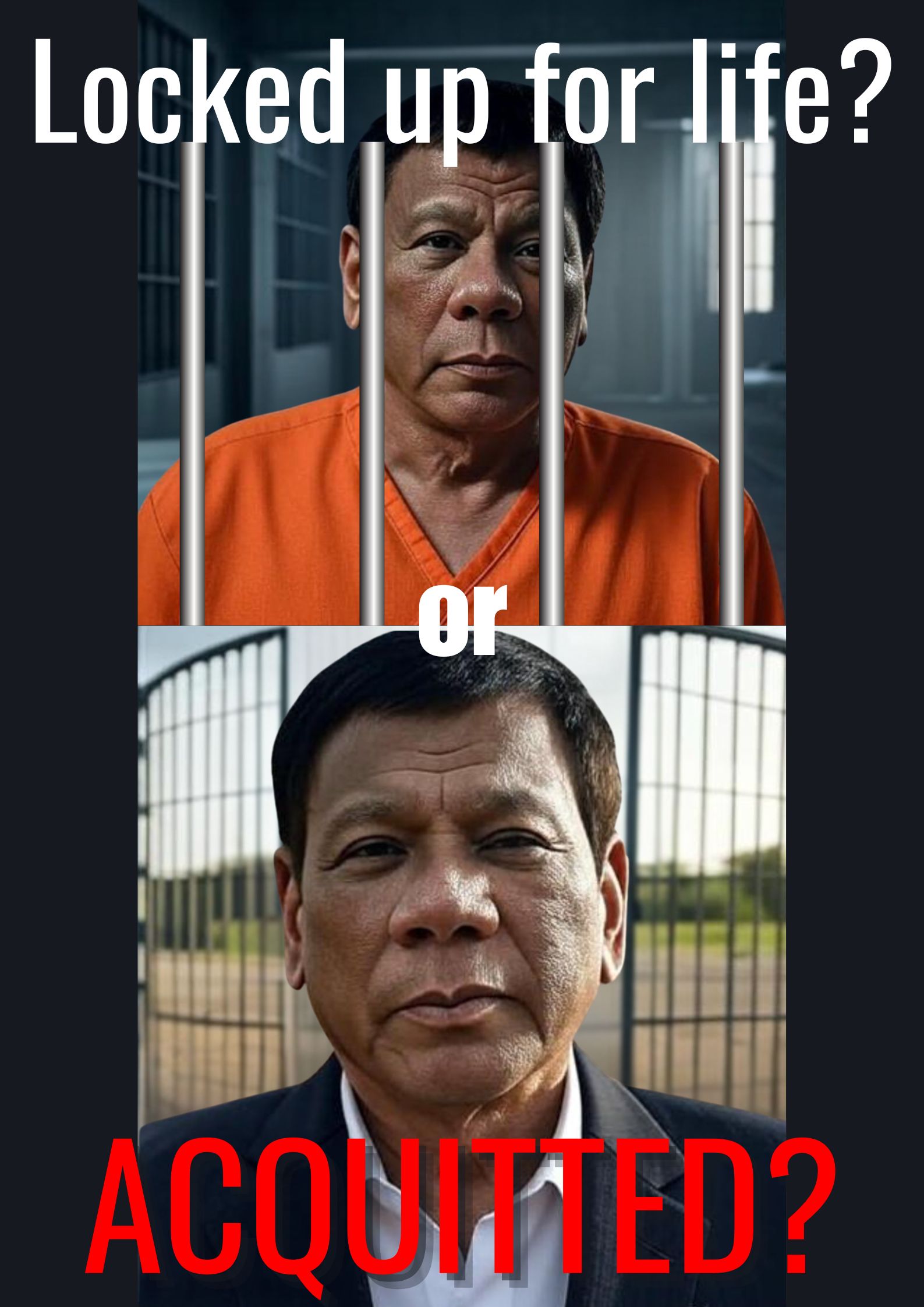 Evaluating the Likelihood of Rodrigo Duterte Being Convicted by the ICC, and What His Penalties Might Be.